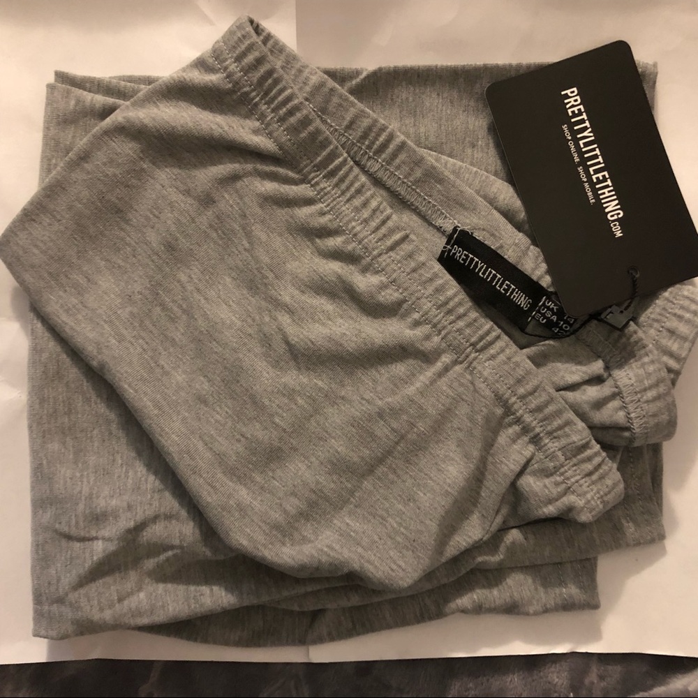 Super Comfy Gray Biker Shorts - Picture 5 of 8